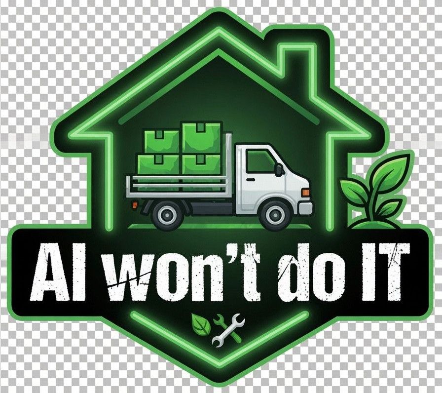 AI won't do IT logo